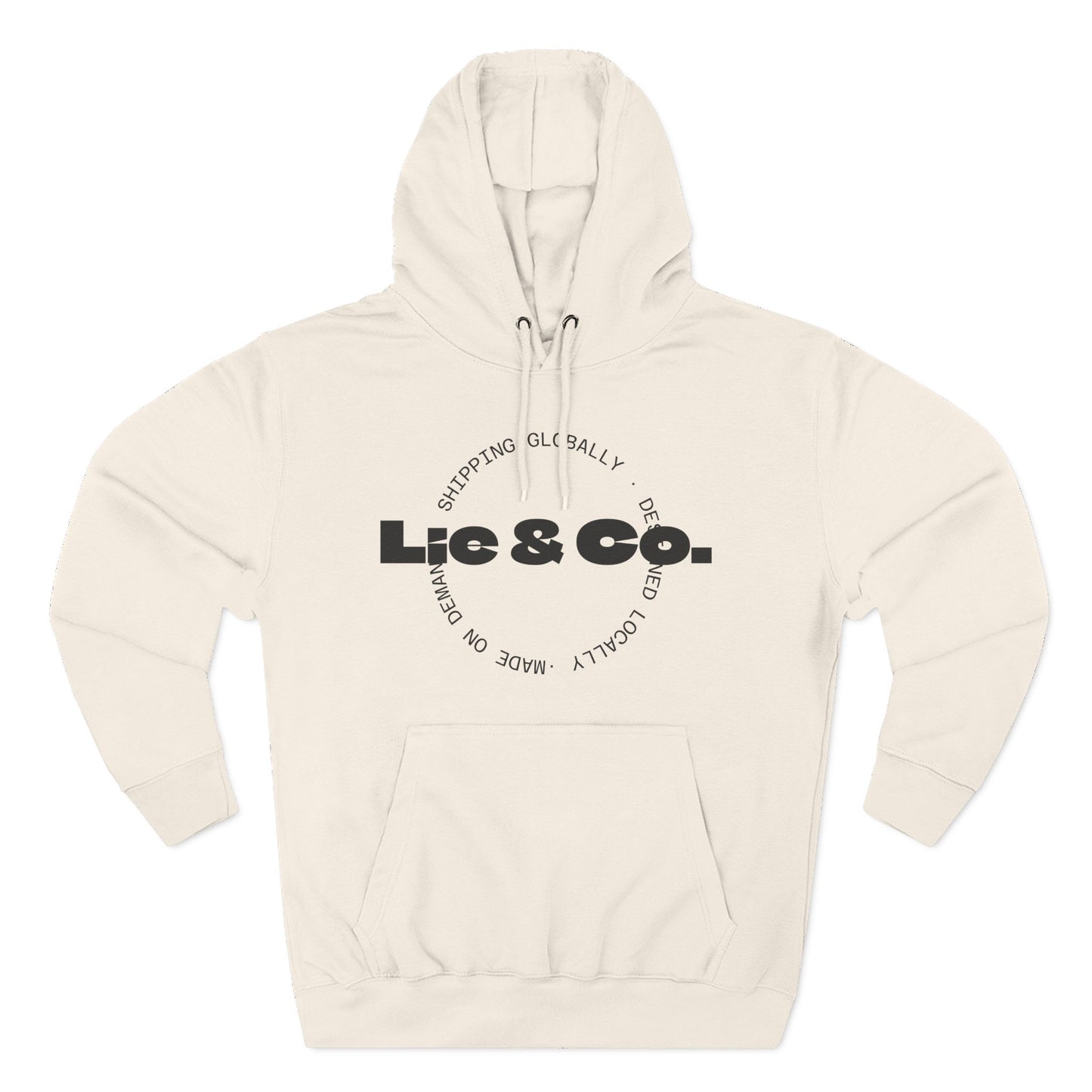 Lic & Co. Logo Hoodie — Minimalist Fleece Pullover
