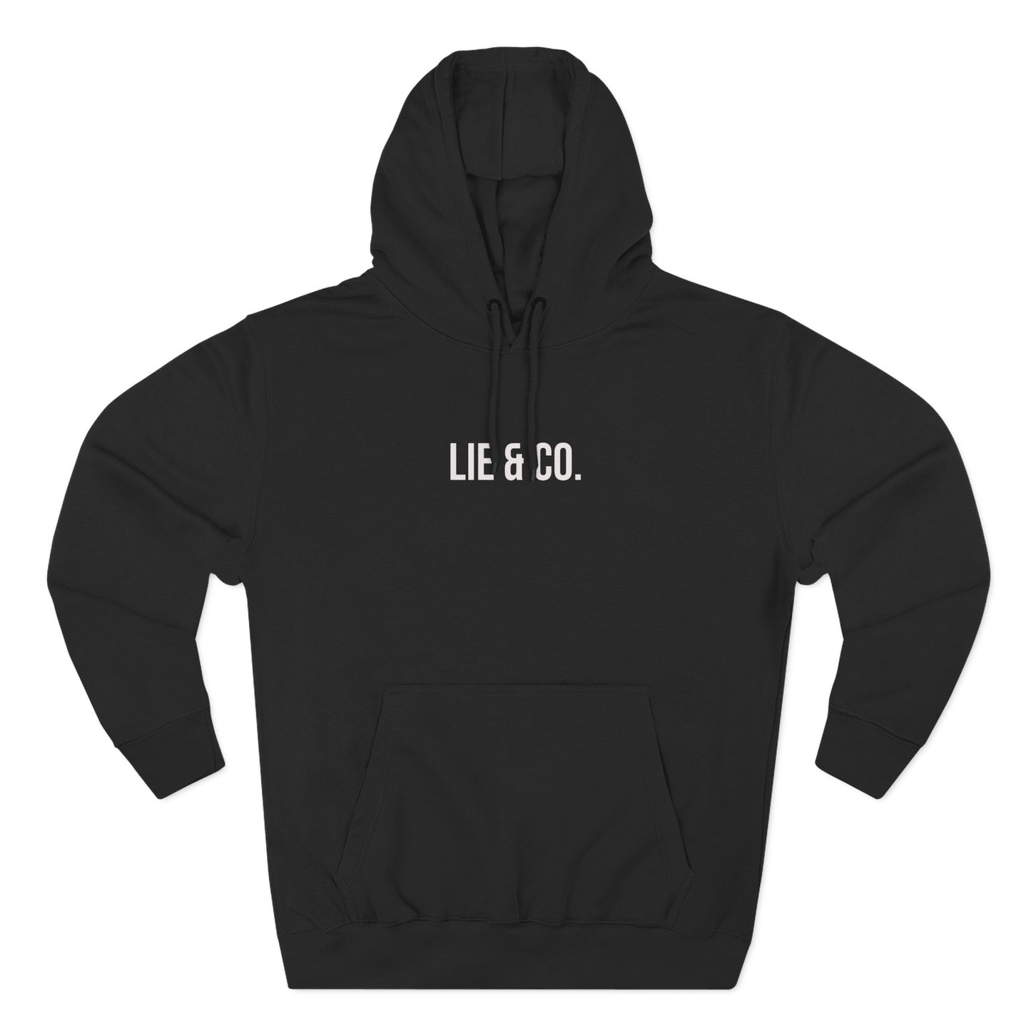 LIE & CO.Three-Panel Fleece Hoodie