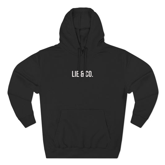 LIE & CO.Three-Panel Fleece Hoodie