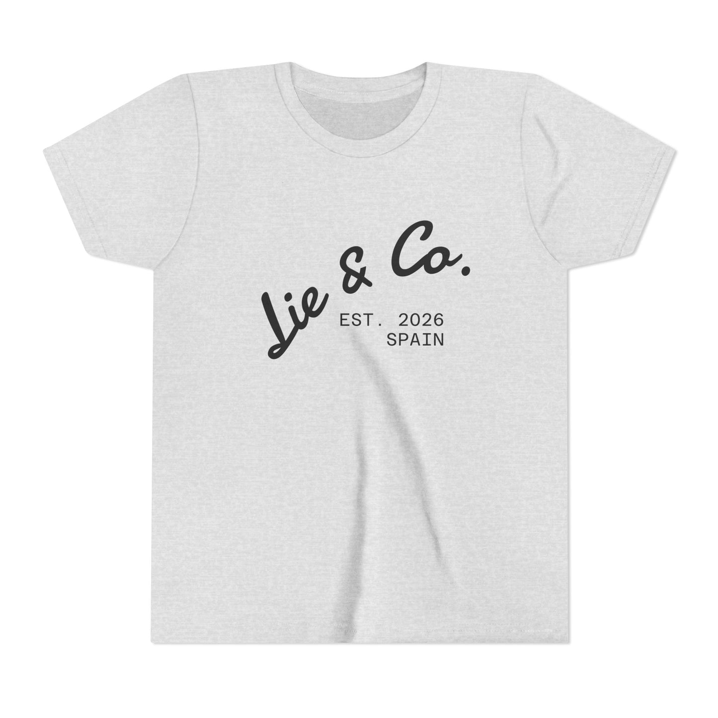 Youth Tee - Lie & Co. Est. 2026 Spain Graphic Shirt