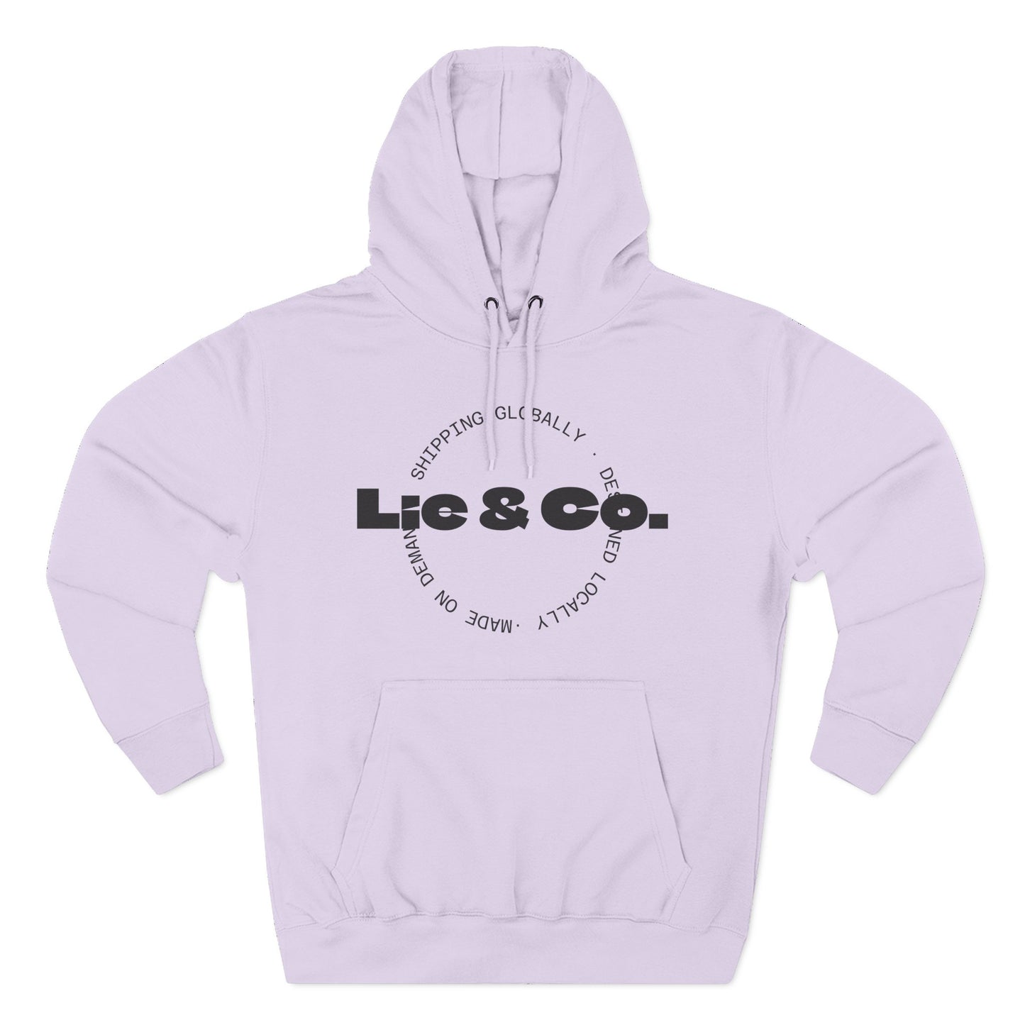 Lic & Co. Logo Hoodie — Minimalist Fleece Pullover