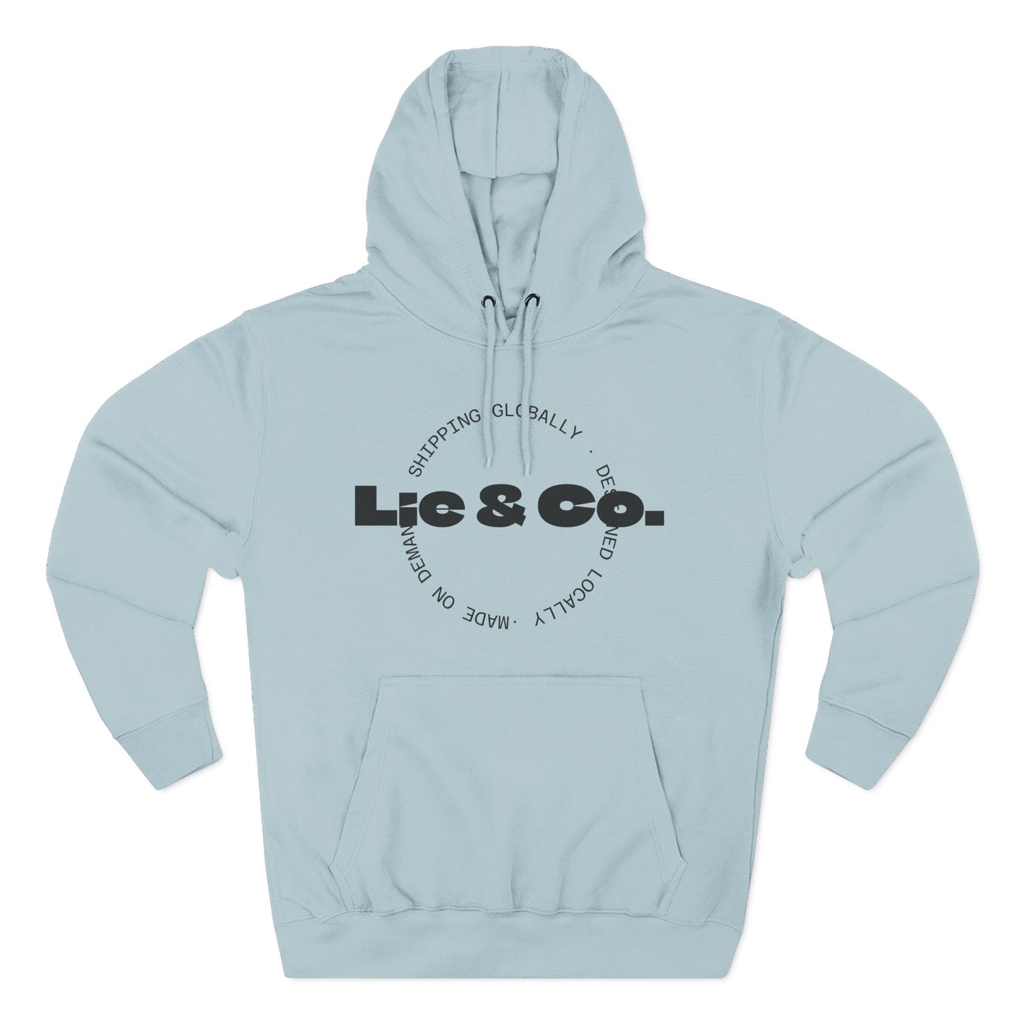 Lic & Co. Logo Hoodie — Minimalist Fleece Pullover