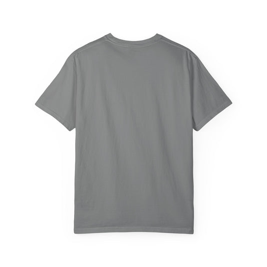 Lie & Co. Garment-Dyed T-Shirt — Vintage Chest Logo Tee