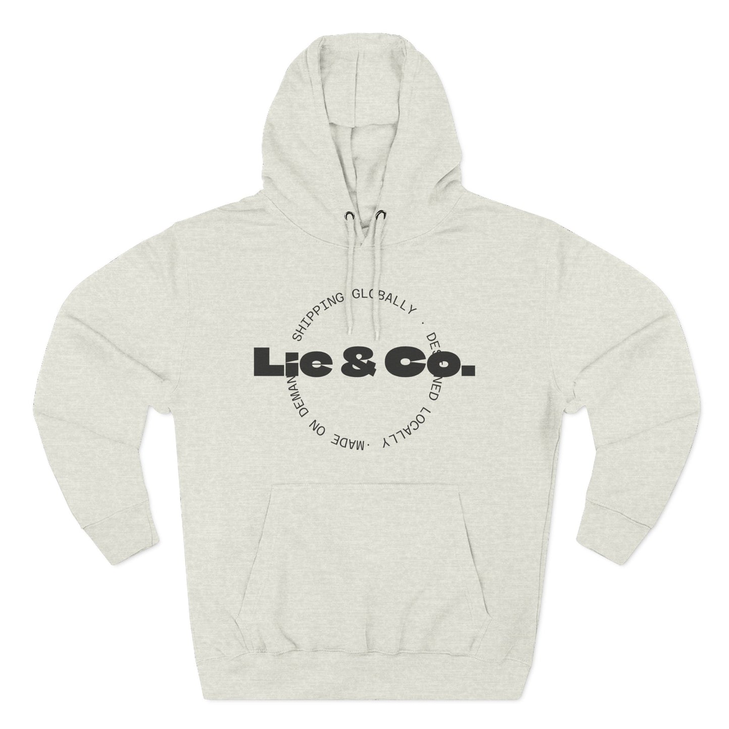 Lic & Co. Logo Hoodie — Minimalist Fleece Pullover