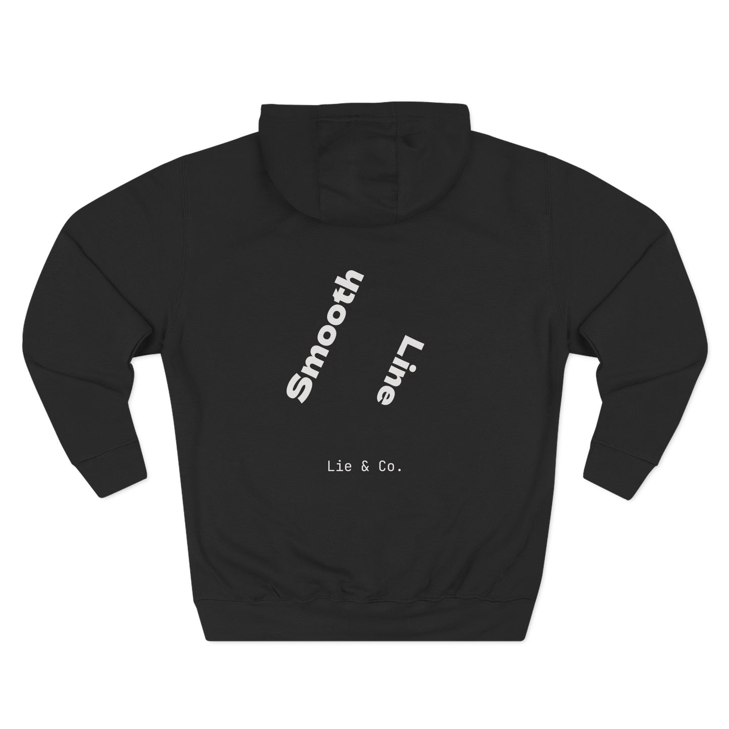 LIE & CO.Three-Panel Fleece Hoodie