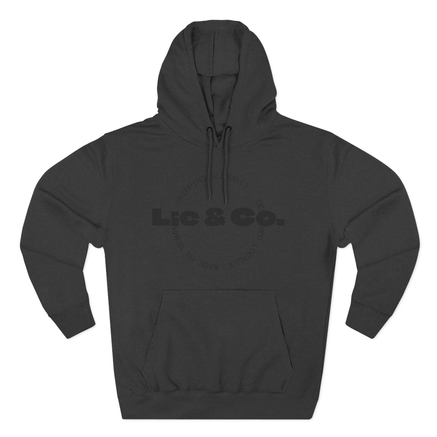 Lic & Co. Logo Hoodie — Minimalist Fleece Pullover